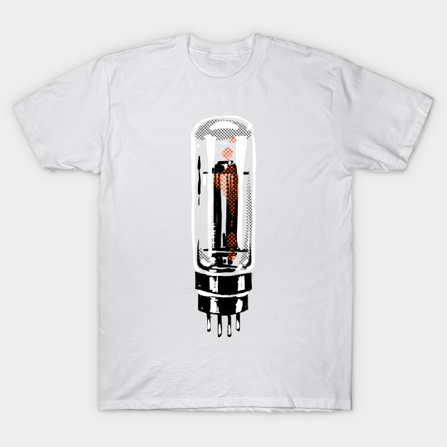 Vintage style vacuum tube illustration Vacuum Tube TShirt TeePublic